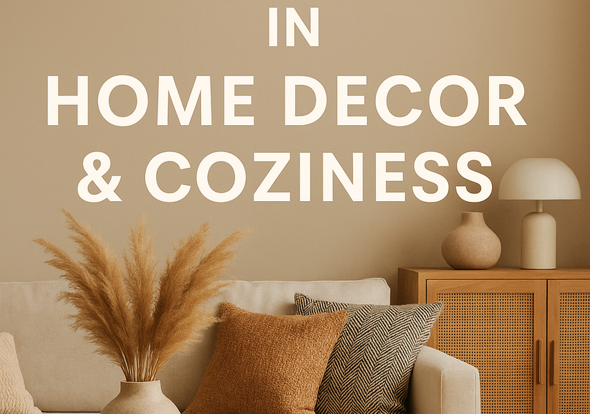 The Latest Trends in Home Decor and Comfort: How to Create a Stylish and Cozy Space in 2025