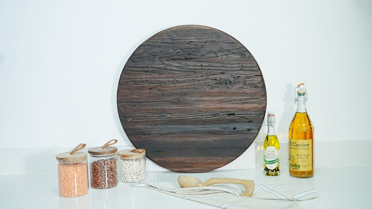 Round Serving Board