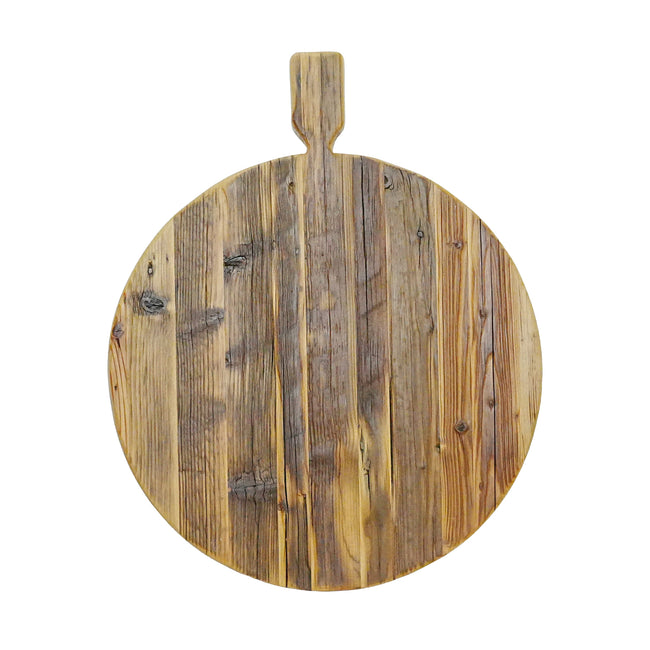 Classic Oversized Round Footed Serving Board