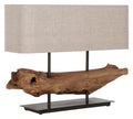 Table lamp Log