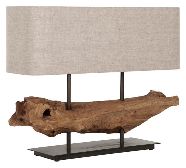 Table lamp Log
