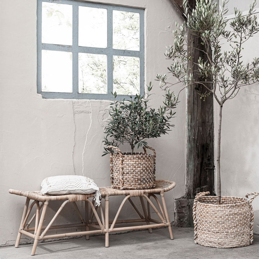 Basket Round Low – Set of 2