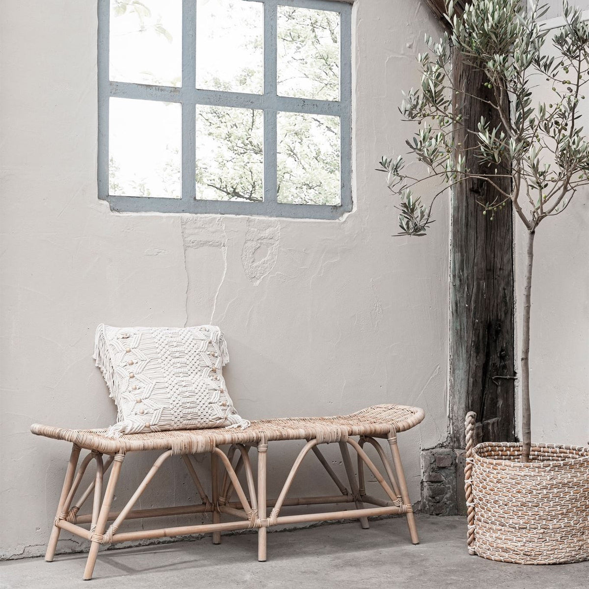 Basket Round Low – Set of 2
