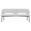 Bench Bloom Bouclé