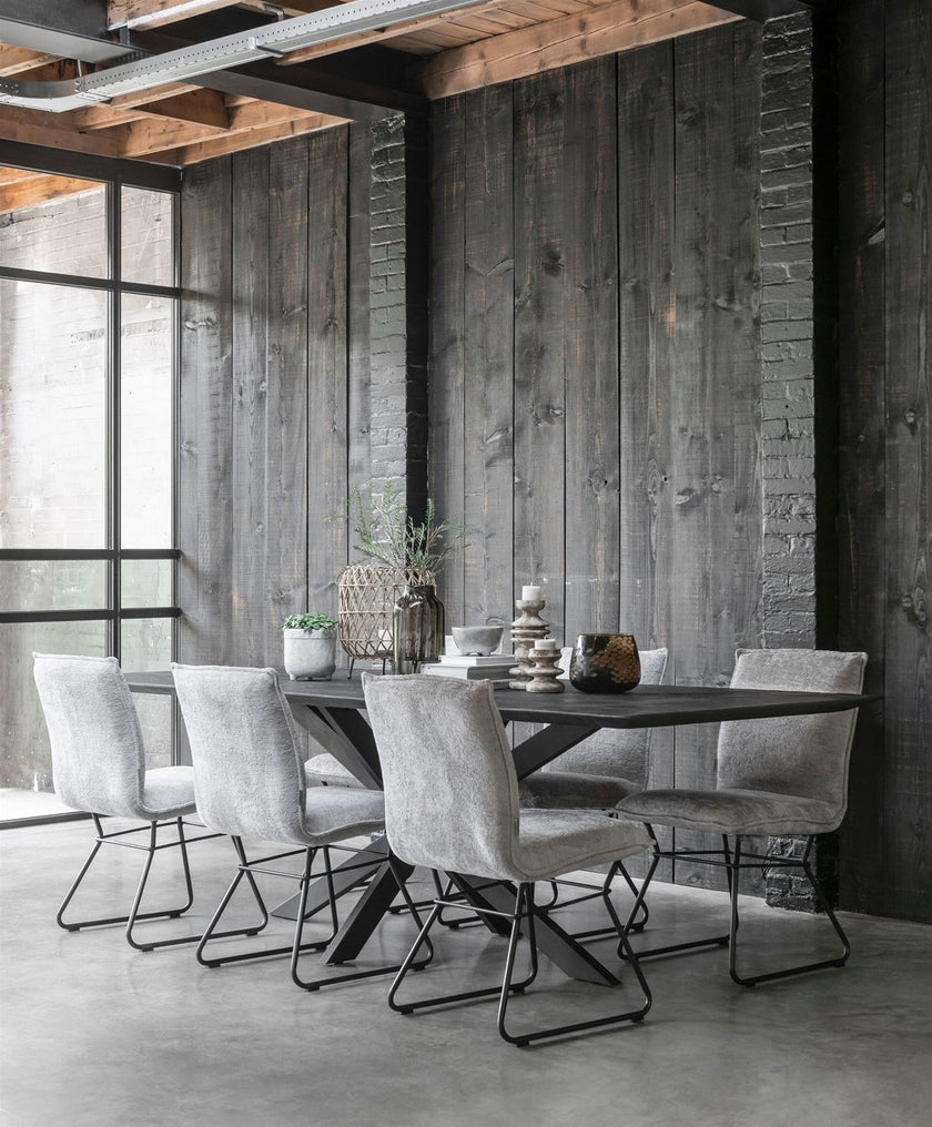 Dining Table Curves Rectangular