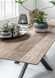 Dining Table Curves Rectangular