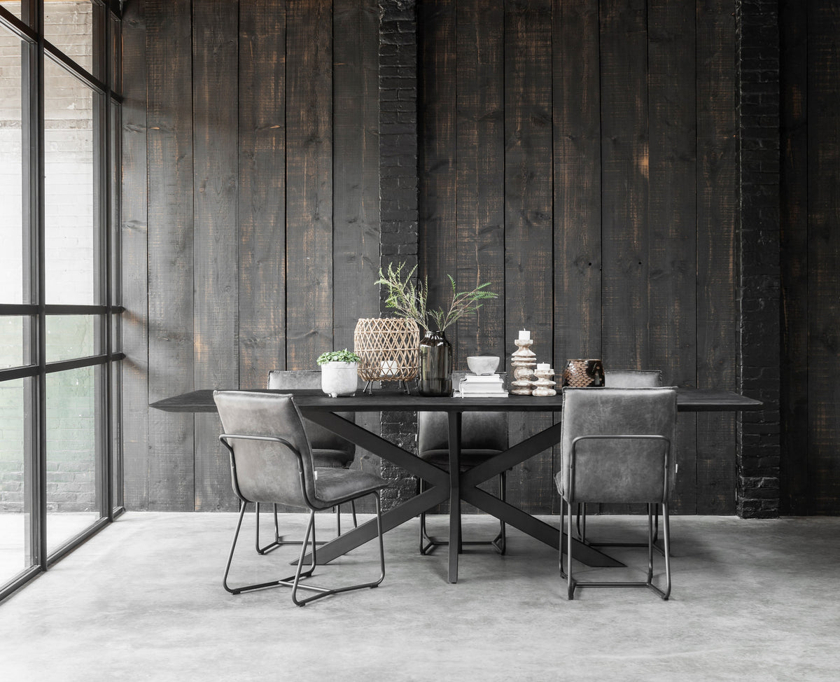Dining Table Curves Rectangular