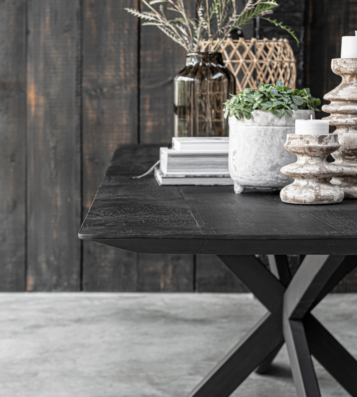 Dining Table Curves Rectangular