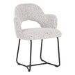 Armchair Vista Bouclé Light Gray by Home4Rest